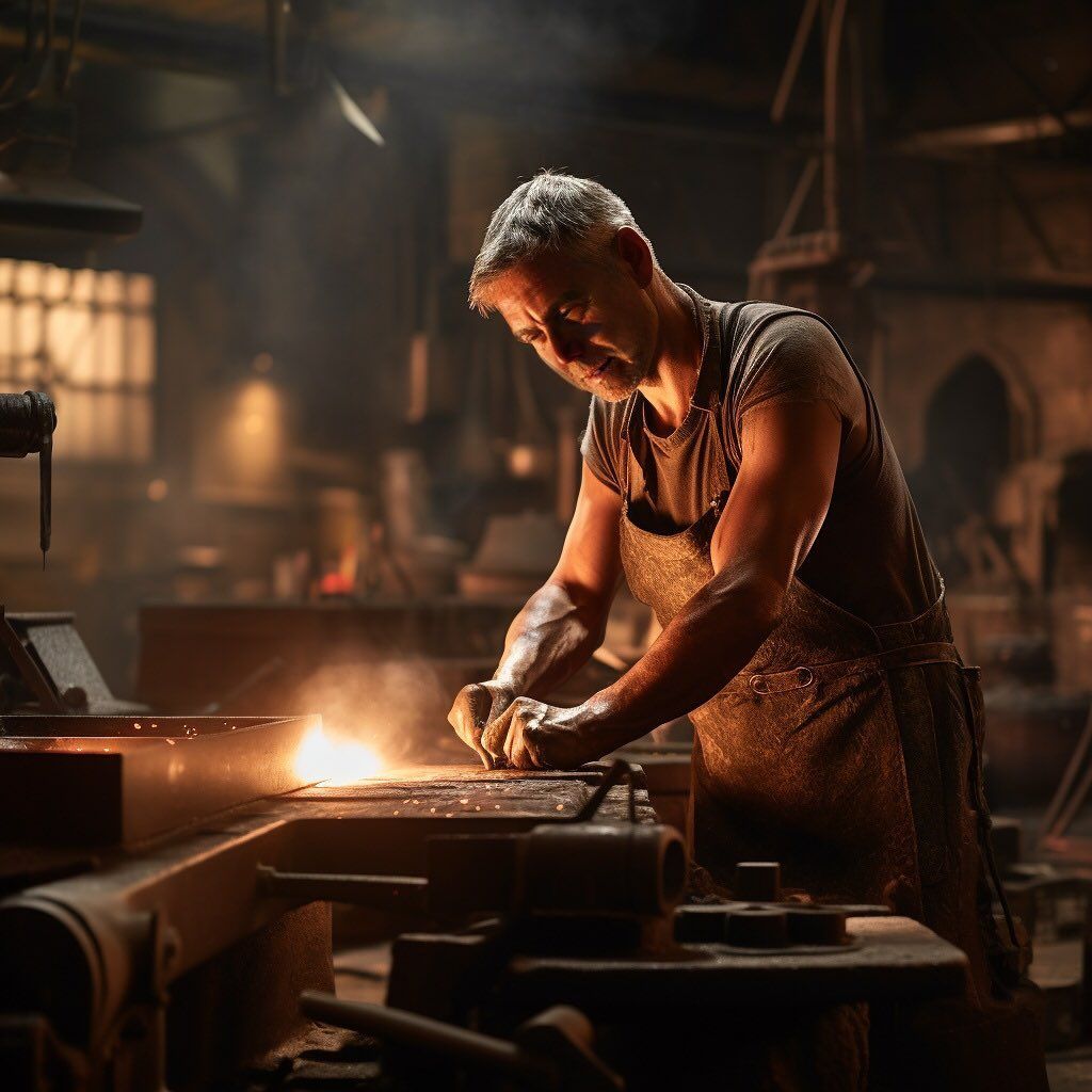 Craftsman at the Forge